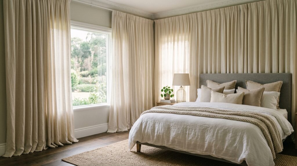 Master Bedroom Ideas With Curtains