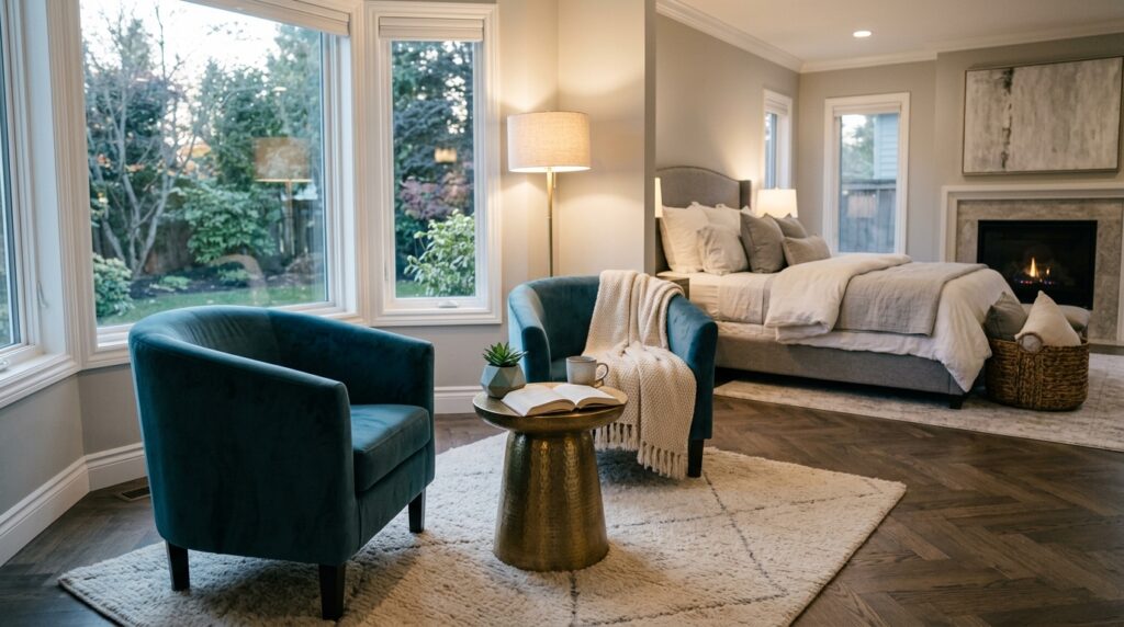 Master Bedroom Ideas With Seating Areas