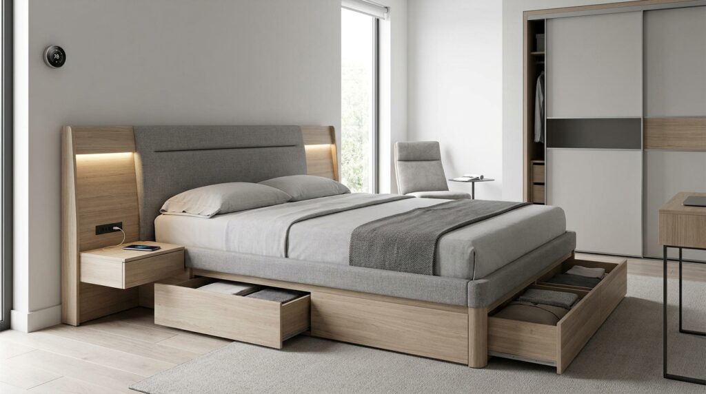 Master Bedroom Ideas With Smart Furniture
